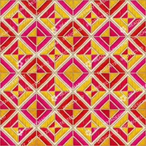 Mustard Phulkari Trellis Jaal
