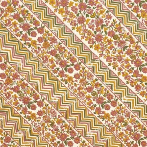 Dusty Rose Phulkari Blossom Jaal