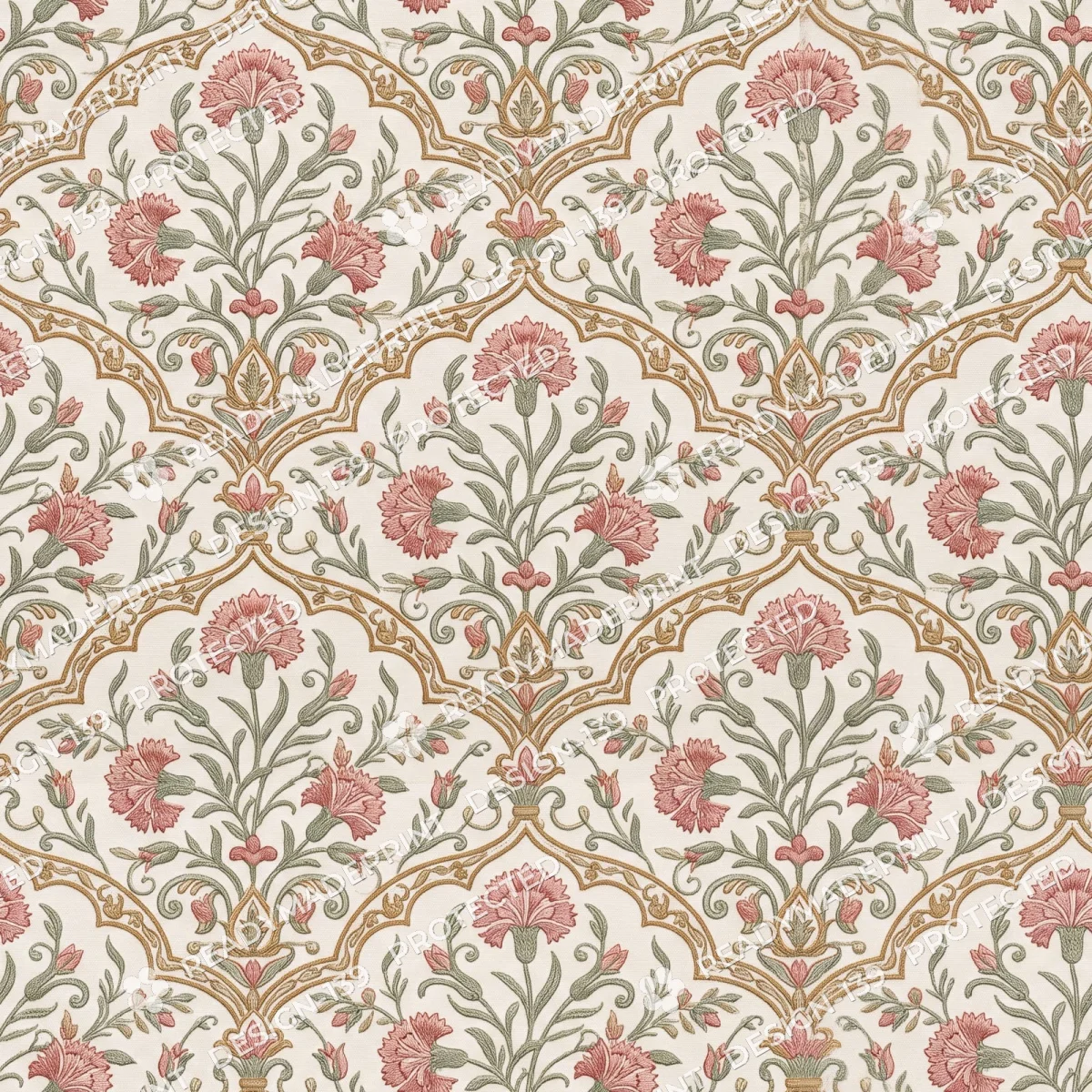 Dusty Rose Sozni Arch Jaal Dusty Rose Sozni Arch Jaal