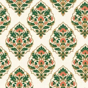 Olive Maheshwari Floral Jaal