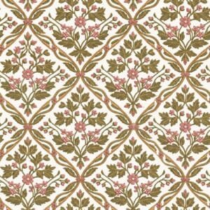 Dusty Rose Aari Work Vine Jaal