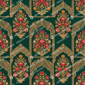 Olive Aari Work Arch Jaal
